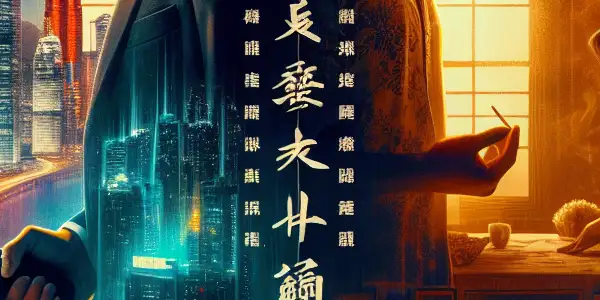 Aaron Kwok depicted in dual roles: a suave police elite and a tender family man in contrasting settings.