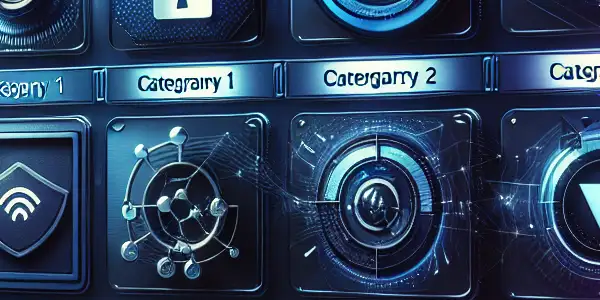 A sleek computer interface showcasing vibrant adult entertainment video categories, emphasizing privacy and security features.